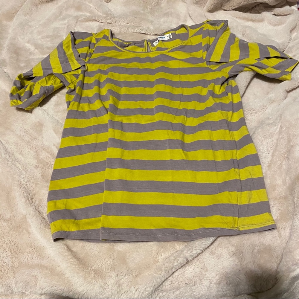 Anthropologie Pilcro striped top - size large
